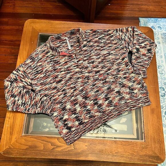 Leo & Nicole XL Colorful Sweater Zip-Up Super Soft - Picture 1 of 16